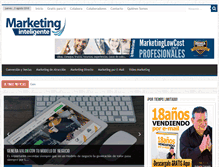 Tablet Screenshot of marketing-inteligente.com